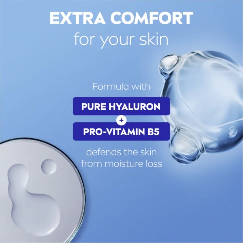 Nivea Derma Control Defend душ гел - грижа с хиалуронова киселина 500 мл.