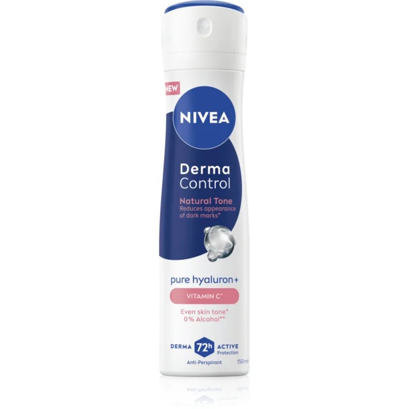 Nivea Derma Control Natural Tone антиперспирант-спрей Против тъмни петна 150 мл.
