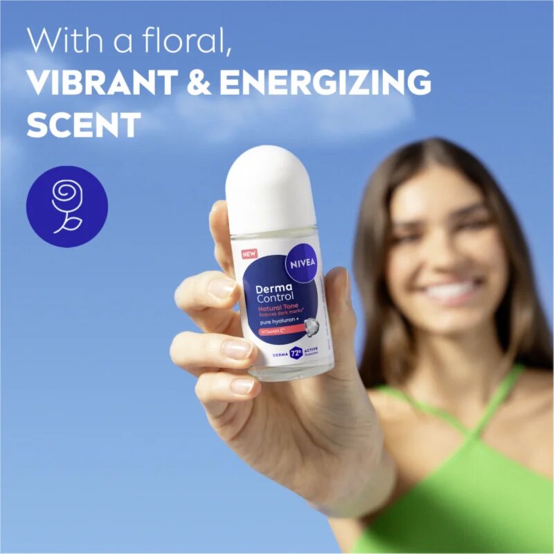 Nivea Derma Control Natural Tone рол-он и антиперспирант Против тъмни петна 50 мл.