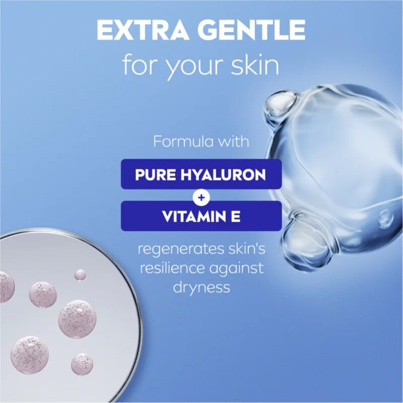 Nivea Derma Control Restore хидратиращ душ гел с хиалуронова киселина 250 мл.