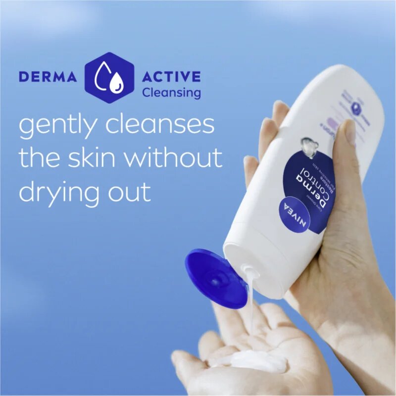 Nivea Derma Control Restore хидратиращ душ гел с хиалуронова киселина 250 мл.