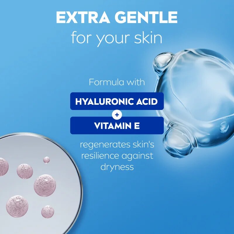 Nivea Derma Control Restore хидратиращ душ гел с хиалуронова киселина 500 мл.