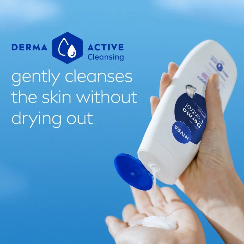 Nivea Derma Control Restore хидратиращ душ гел с хиалуронова киселина 500 мл.