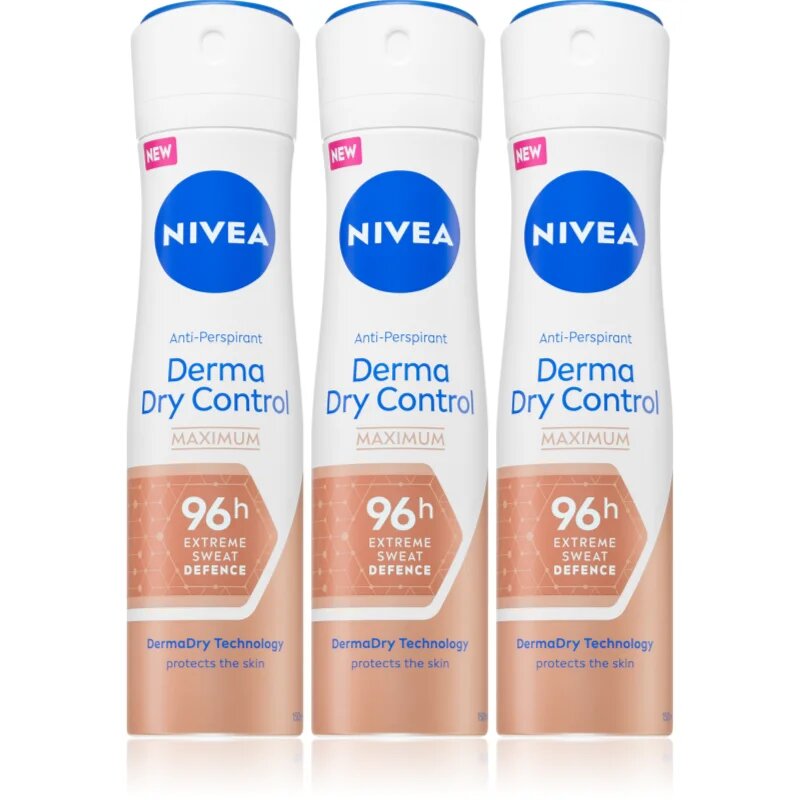 Nivea Derma Dry Control комплект за тяло