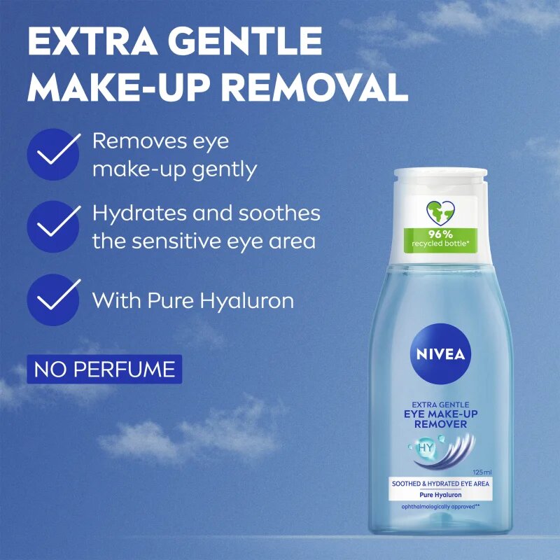 Nivea Face Cleansing за премахване на очен грим 125 мл.