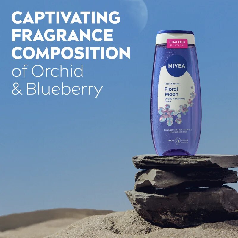 Nivea Floral Moon освежаващ душ гел лимитирано издание 250 мл.