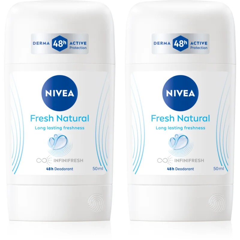 Nivea Fresh Natural дезодорант стик изгодна опаковка