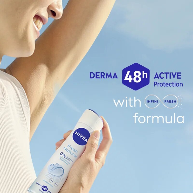 Nivea Fresh Natural дезодорант в спрей за жени 150 мл.