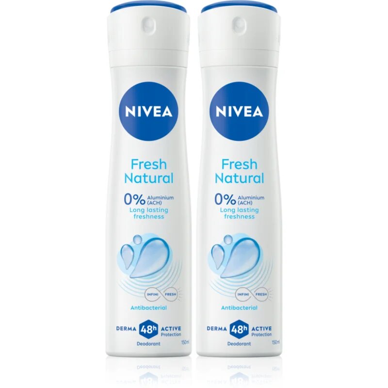 Nivea Fresh Natural комплект за тяло
