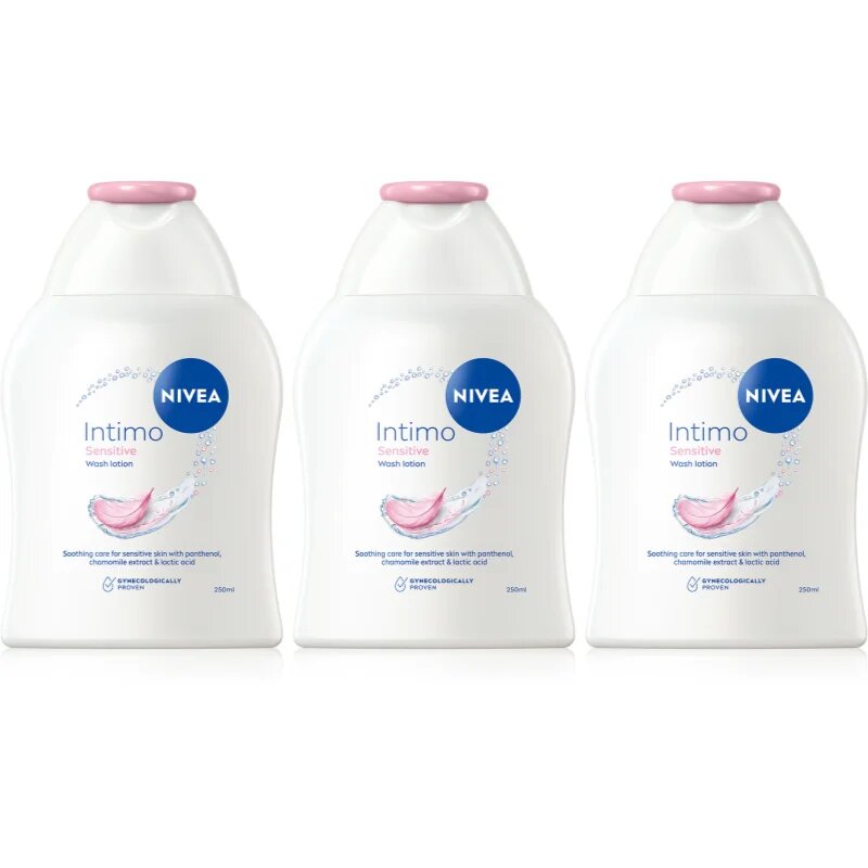 Nivea Intim Wash Trio комплект за интимна хигиена