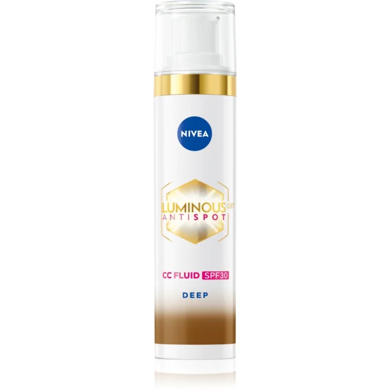 Nivea Luminous 630 Anti Spot озаряващ СС крем SPF 30 цвят Deep 40 мл.