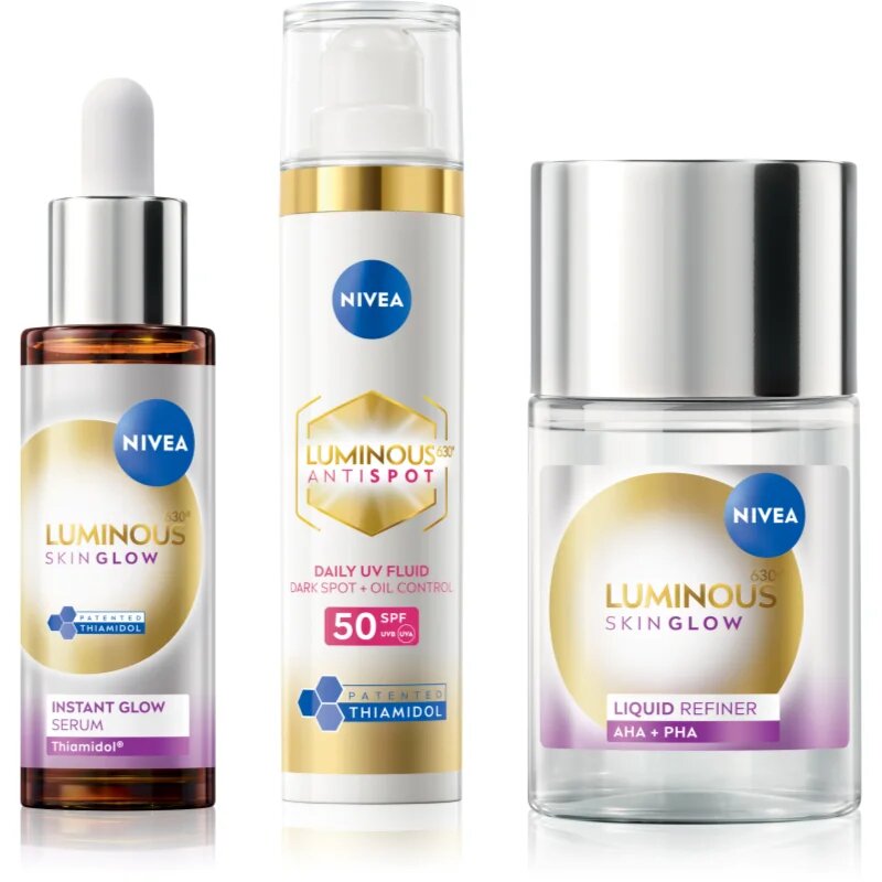 Nivea Luminous комплект за озаряване на лицето