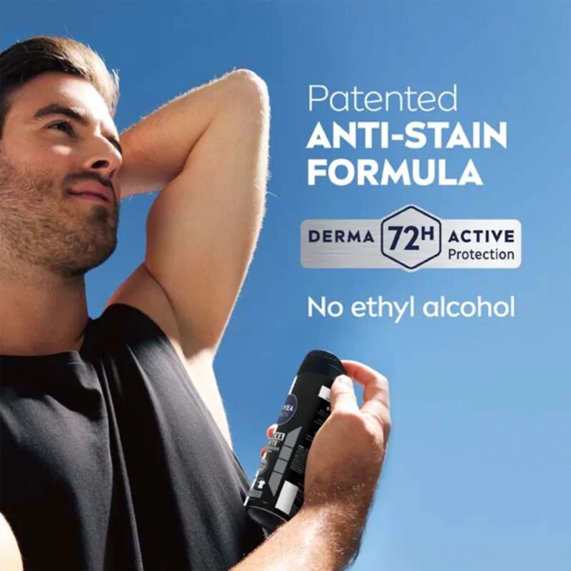 Nivea MEN Black & White Invisible Original антиперспирант-спрей изгодна опаковка