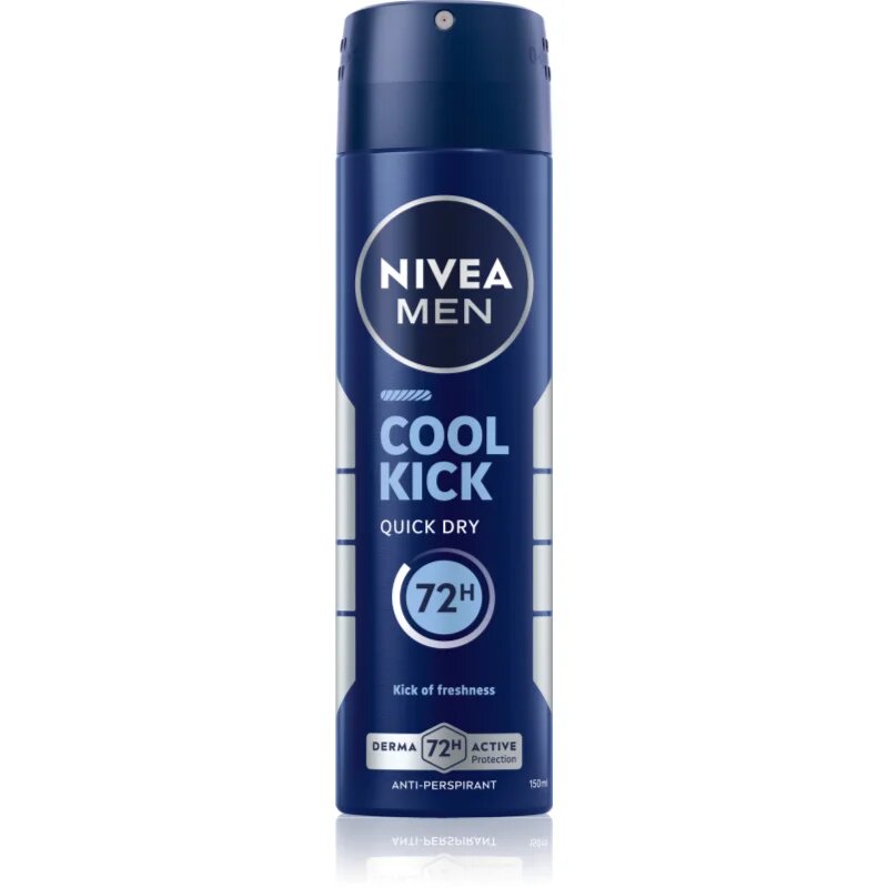 Nivea MEN Cool Kick антиперспирант-спрей за мъже 150 мл.
