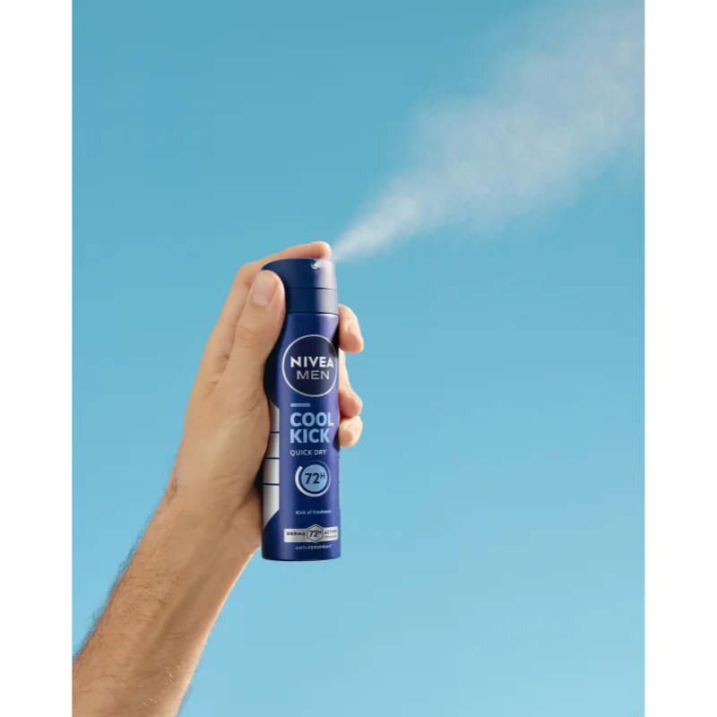 Nivea MEN Cool Kick антиперспирант-спрей за мъже 150 мл.