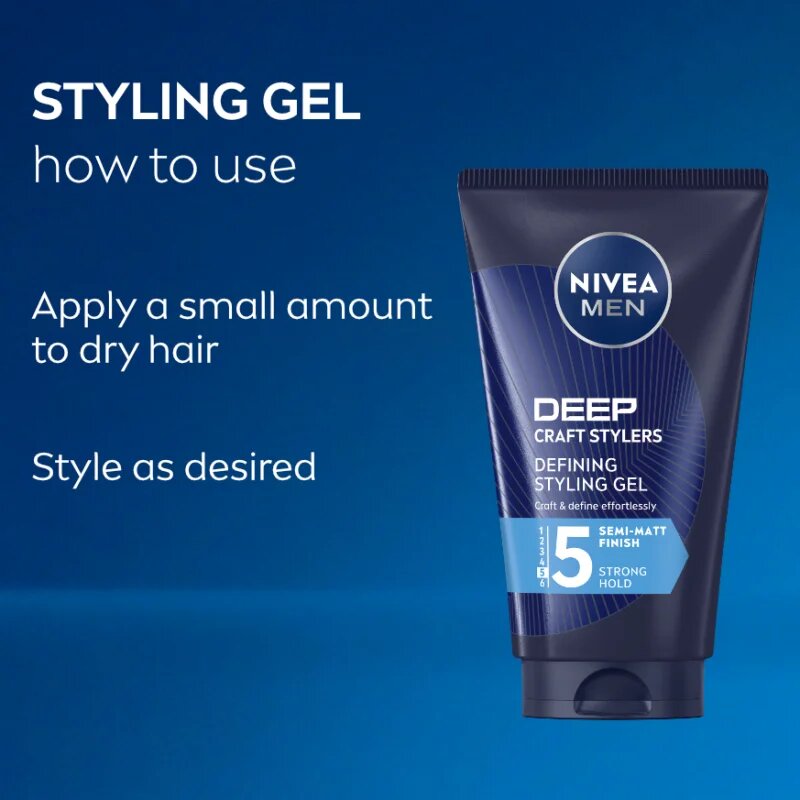 Nivea MEN Craft Stylers гел за коса 150 мл.