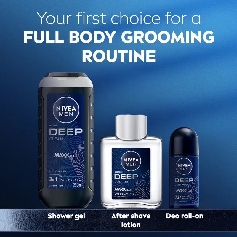 Nivea MEN Deep афтършейв за мъже 100 мл.