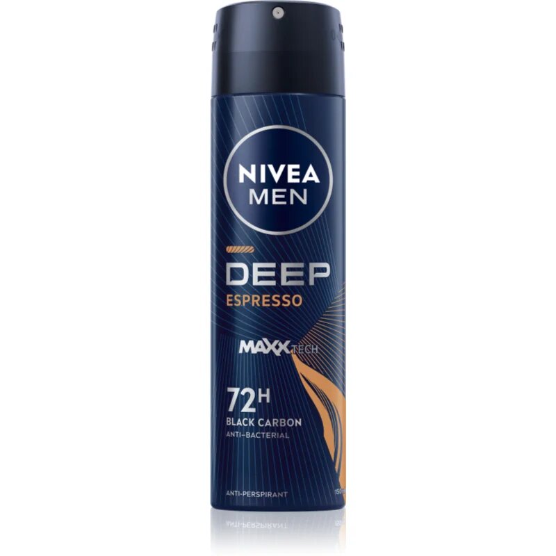 Nivea MEN Deep антиперспирант-спрей за мъже Espresso 150 мл.