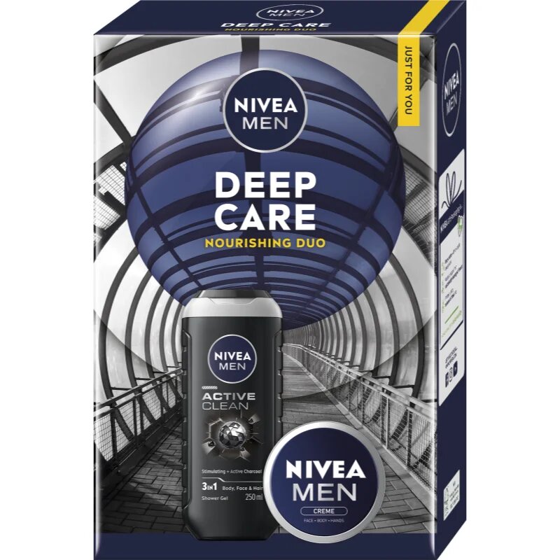 Nivea MEN Deep Care подаръчен комплект за тяло