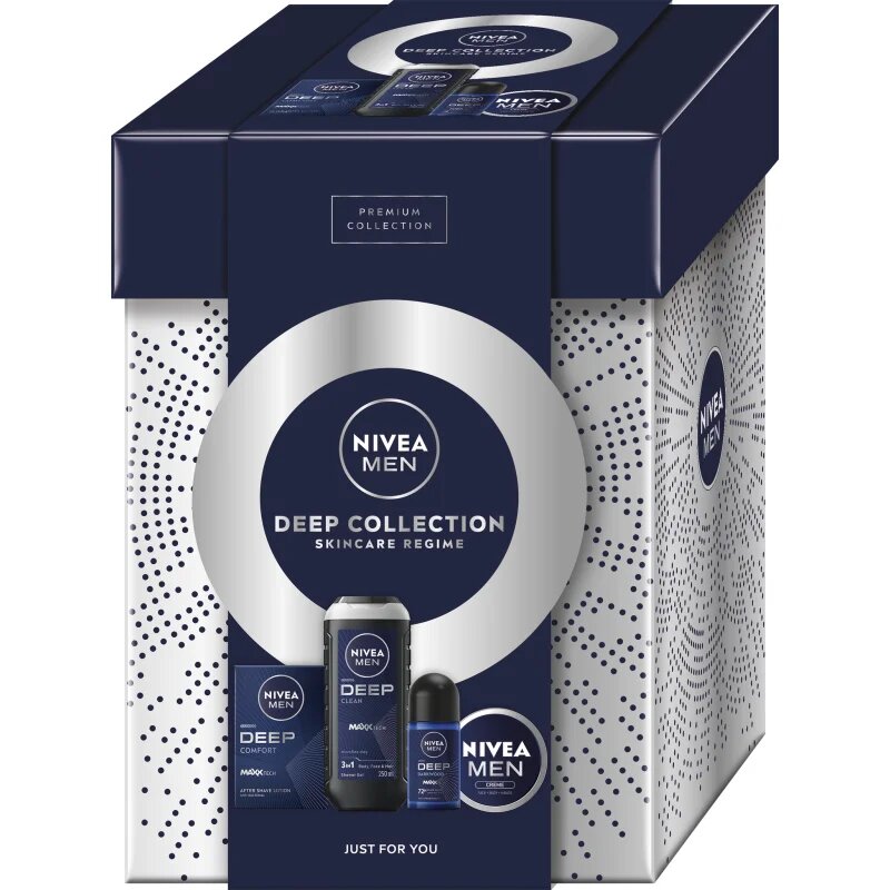 Nivea MEN Deep Collection подаръчен комплект за тяло и лице