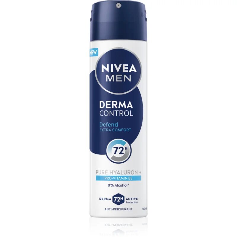 Nivea MEN Derma Control Defend антиперспирант-спрей за мъже 150 мл.