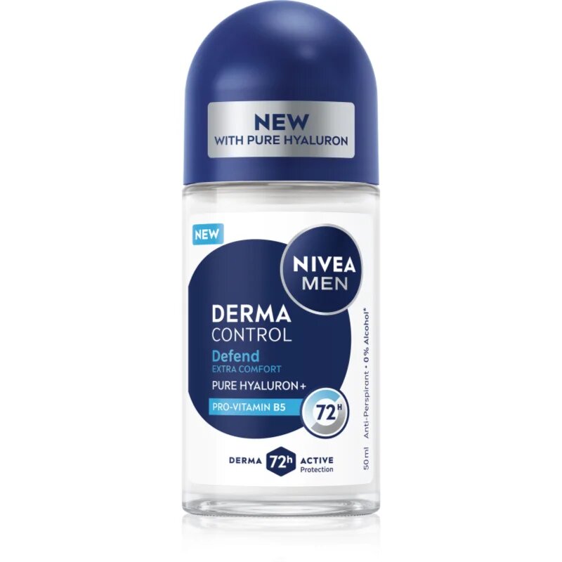Nivea MEN Derma Control Defend рол-он и антиперспирант за мъже 50 мл.