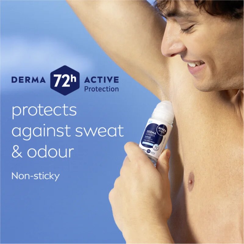 Nivea MEN Derma Control Defend рол-он и антиперспирант за мъже 50 мл.