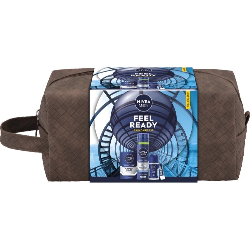 Nivea MEN Feel Ready подаръчен комплект за тяло и лице