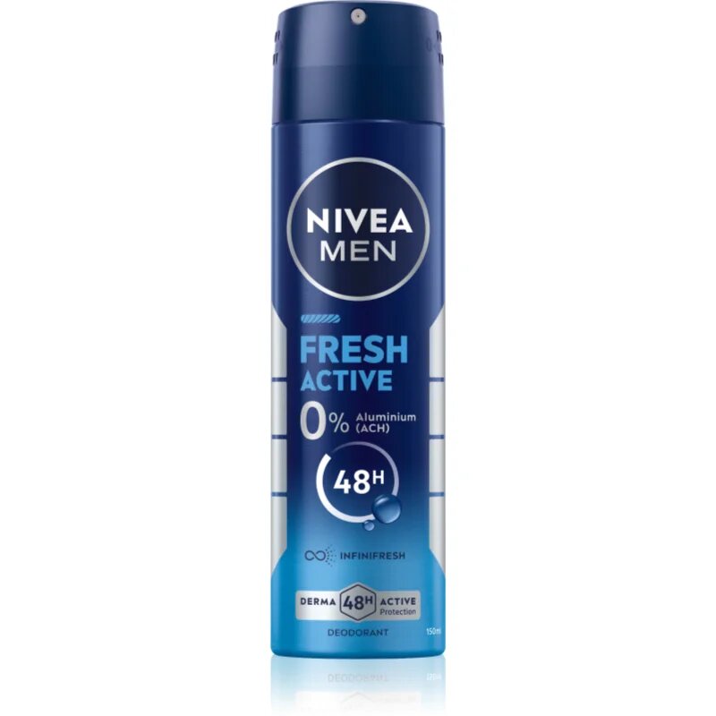 Nivea MEN Fresh Active дезодорант в спрей 150 мл.