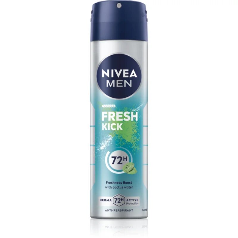 Nivea MEN Fresh Kick антиперспирант-спрей 48 часа 150 мл.