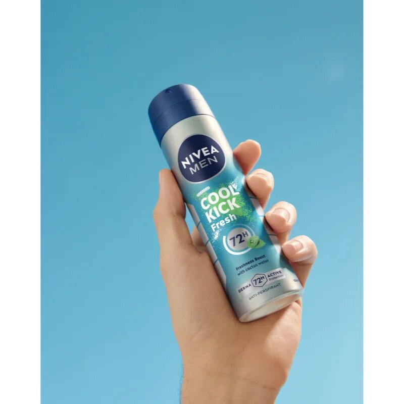 Nivea MEN Fresh Kick антиперспирант-спрей 48 часа 150 мл.