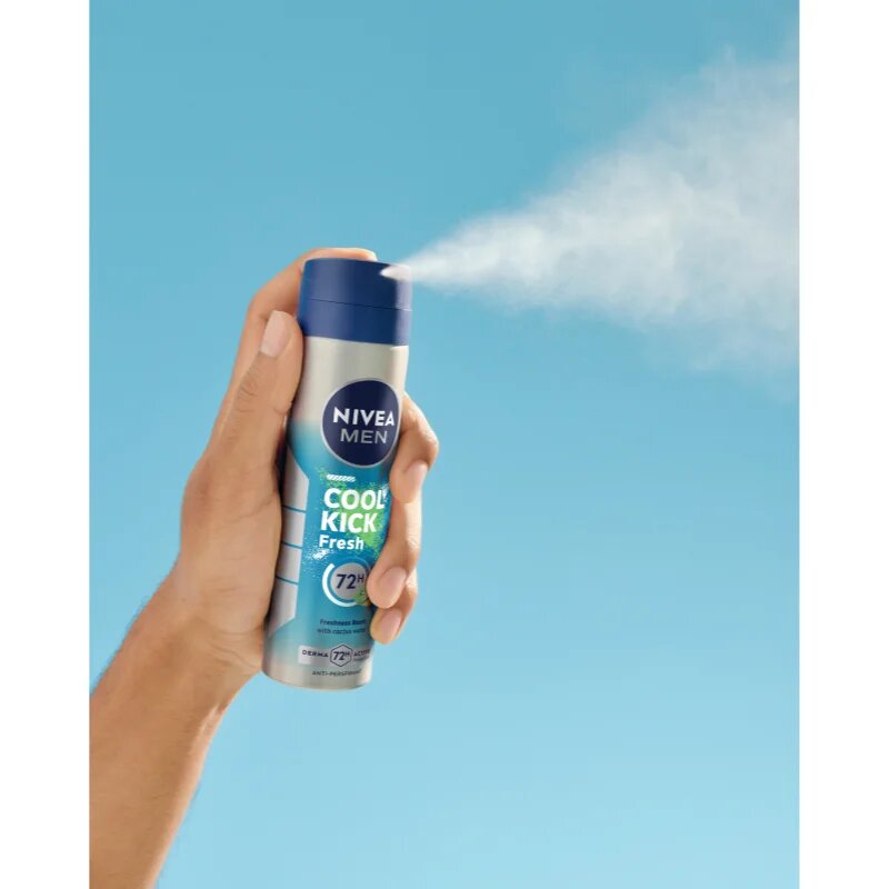 Nivea MEN Fresh Kick антиперспирант-спрей 48 часа 150 мл.