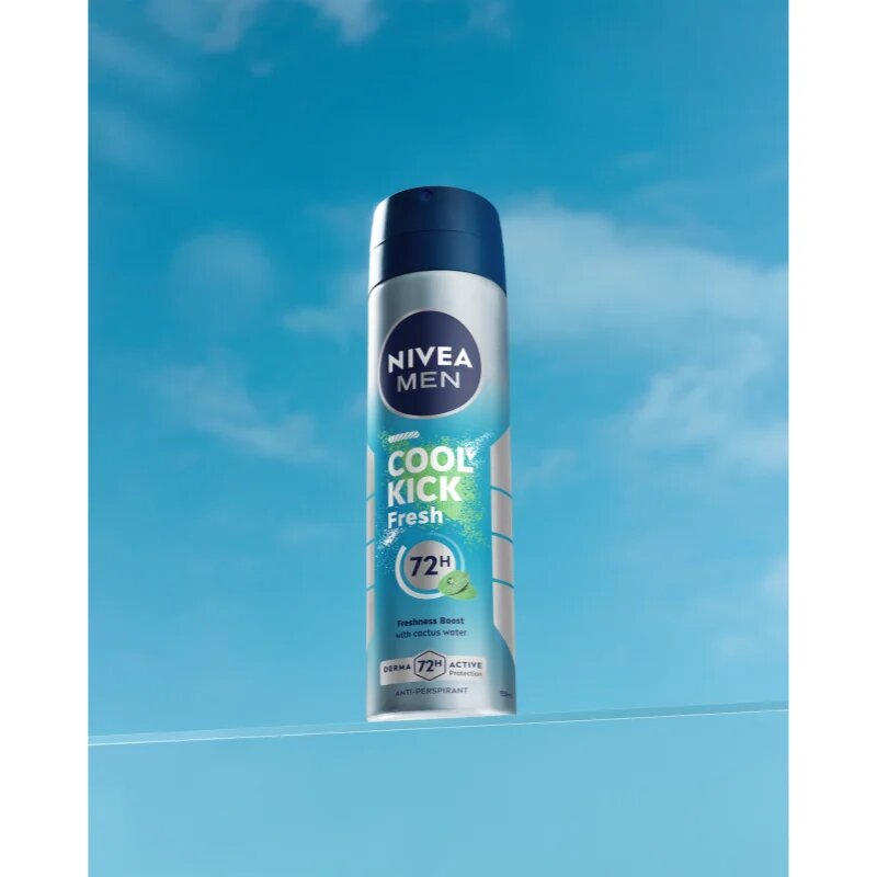 Nivea MEN Fresh Kick антиперспирант-спрей 48 часа 150 мл.