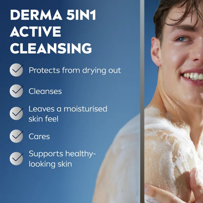 Nivea MEN Fresh Kick душ гел за мъже 250 мл.