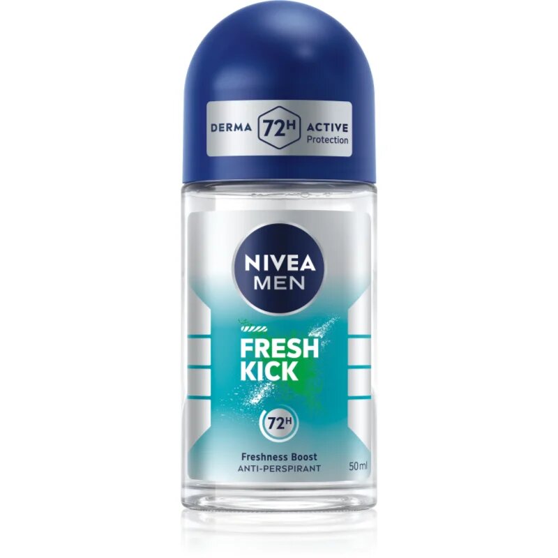 Nivea MEN Fresh Kick рол- он против изпотяване за мъже 50 мл.