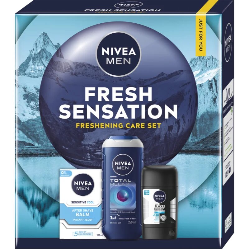 Nivea MEN Fresh Sensation подаръчен комплект за тяло и лице