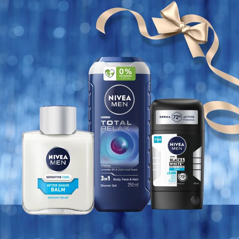 Nivea MEN Fresh Sensation подаръчен комплект за тяло и лице