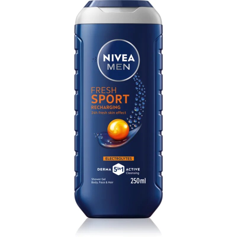 Nivea MEN Fresh Sport душ гел с минерали за мъже 250 мл.