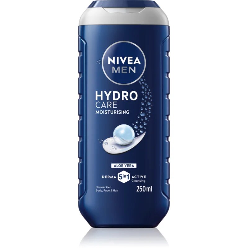 Nivea MEN Hydrocare душ гел за лице тяло и коса 250 мл.
