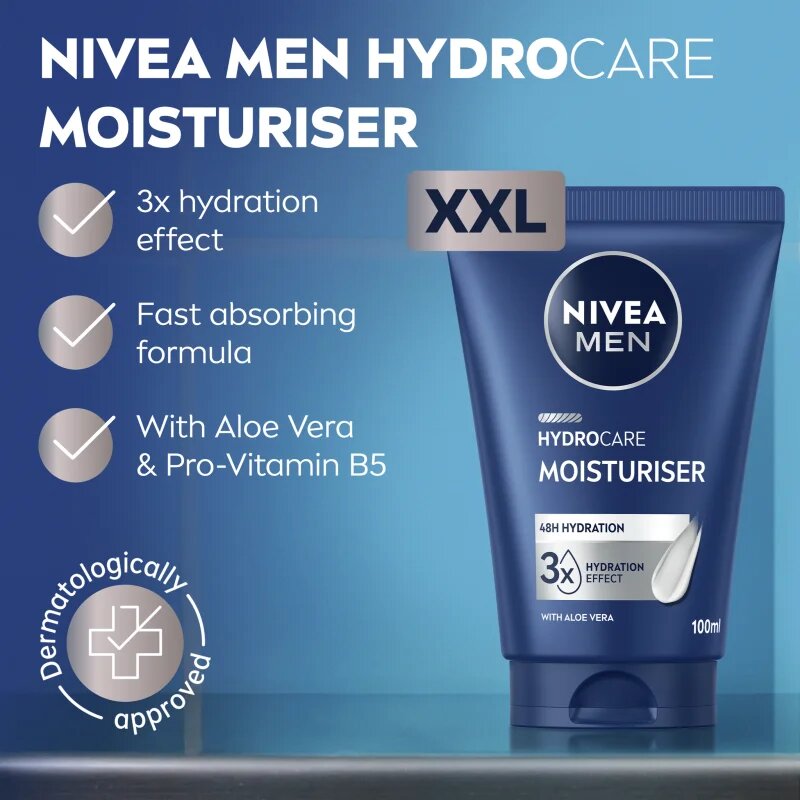 Nivea MEN Hydrocare хидратиращ крем за мъже 100 мл.