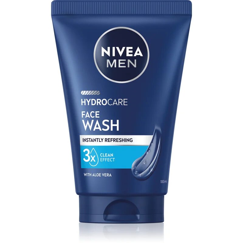 Nivea MEN Hydrocare овлажняващ почистващ гел 100 мл.