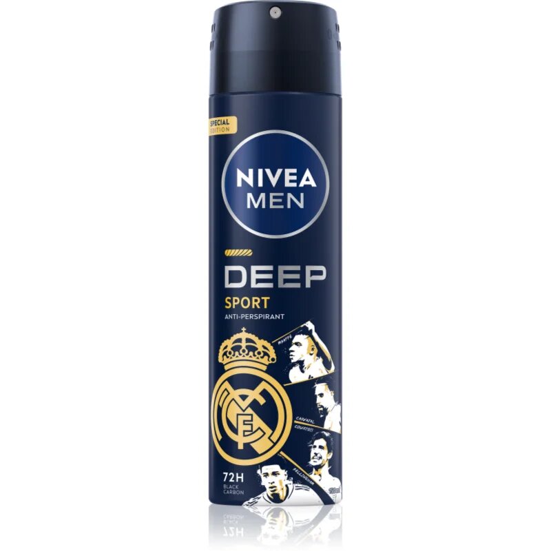 Nivea MEN Real Madrid антиперспирант-спрей лимитирано издание 150 мл.