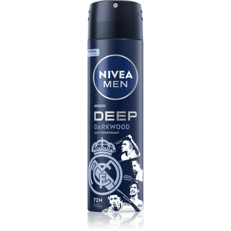 Nivea MEN Real Madrid антиперспирант-спрей лимитирано издание 150 мл.