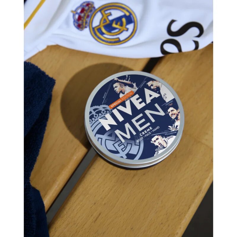 Nivea MEN Real Madrid мултифункционален крем за мъже лимитирана версия 150 мл.