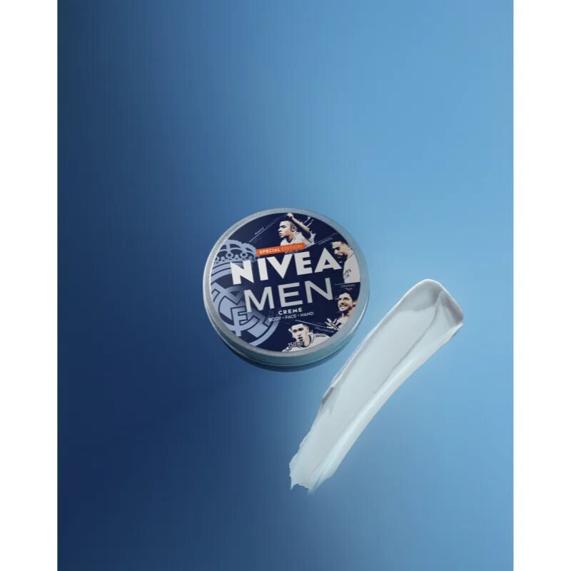 Nivea MEN Real Madrid мултифункционален крем за мъже лимитирана версия 150 мл.