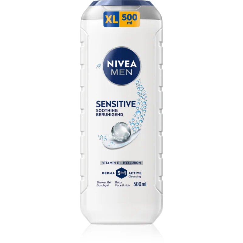 Nivea MEN Sensitive душ гел за мъже 500 мл.