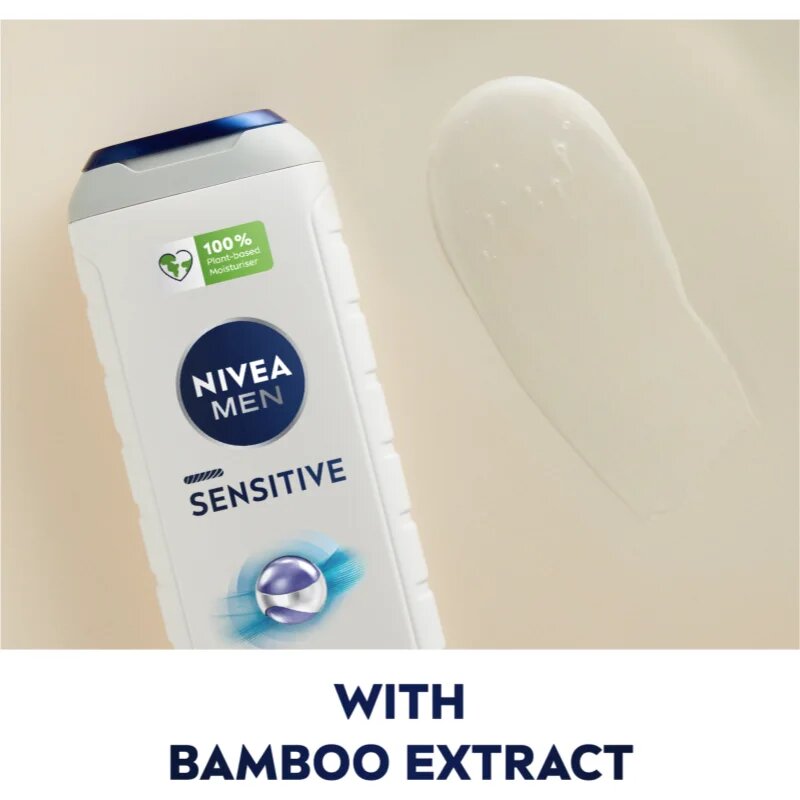 Nivea MEN Sensitive душ гел за тяло и коса изгодна опаковка