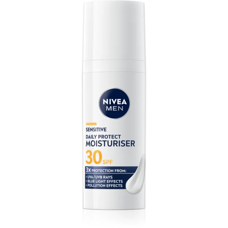 Nivea MEN Sensitive хидратиращ дневен крем SPF 30 50 мл.