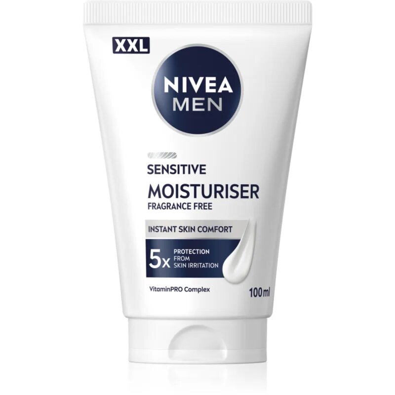 Nivea MEN Sensitive хидратиращ крем за чувствителна кожа на лицето 100 мл.