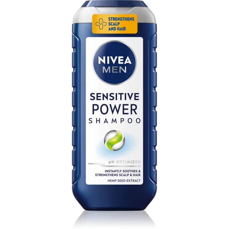 Nivea MEN Sensitive Power подсилващ шампоан за чувствителен скалп 250 мл.